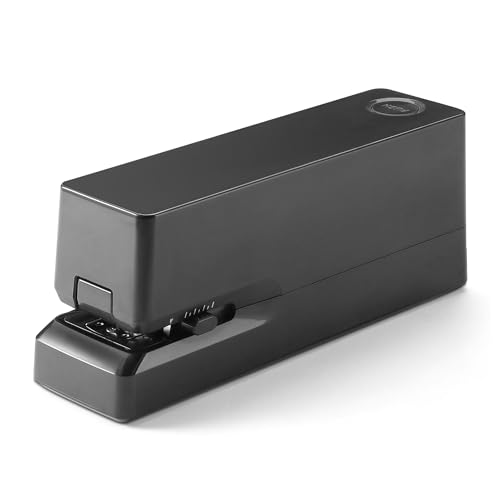 Eco-Friendly Basics Electric Automatic Stapler for Desk, 25 Set
