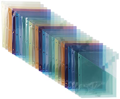 Classic Basics Tab Dividers for 3 Ring Binder, Two for Daily Use