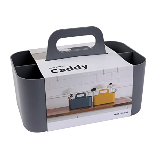 Classic BLUE GINKGO Stackable Organizer Caddy – Korean-Made Portable Kit