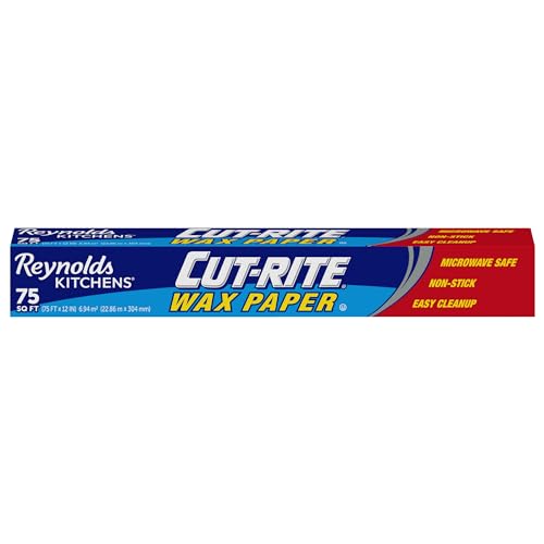 Smart Home Reynolds Cut-Rite Wax Paper, 75 Square Foot Roll Kit