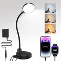 Classic 15W LED Desk Lamp with USB Charging Ports – Essentials