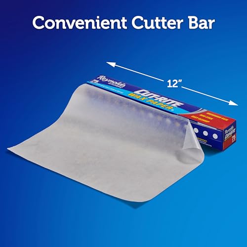 Smart Home Reynolds Cut-Rite Wax Paper, 75 Square Foot Roll Kit