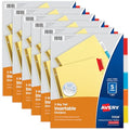 Avery Binder Dividers - 5-Tab Insertable Multicolor Big Kit