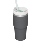 Splash-Resistant FlowState The Quencher H2.0 Flowstate Tumbler D214X - FlowState 3-Position Lid Insulated Travel Mug Detail