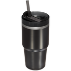 Car-Cup Friendly The Quencher H2.0 Flowstate Tumbler D030T - Double-Wall Vacuum Insulated Travel Tumbler with Straw Detail