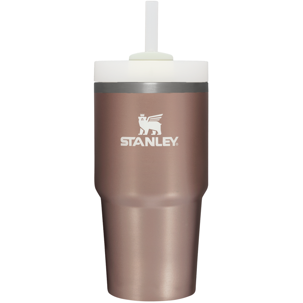 Car-Cup Friendly The Quencher H2.0 Flowstate Tumbler D030T - Double-Wall Vacuum Insulated Travel Tumbler with Straw Detail