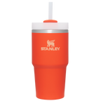 Car-Cup Friendly The Quencher H2.0 Flowstate Tumbler D030T - Double-Wall Vacuum Insulated Travel Tumbler with Straw - Tigerlily