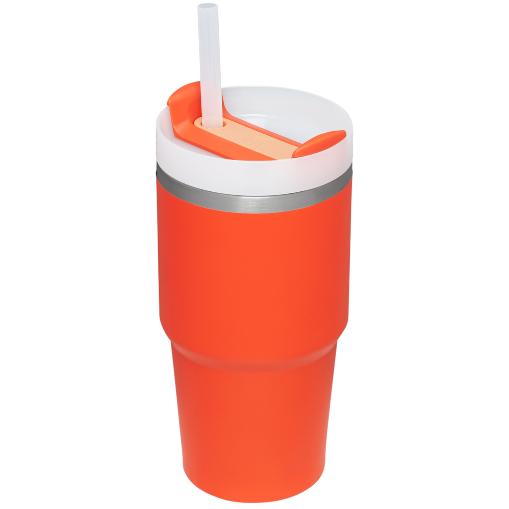 Car-Cup Friendly The Quencher H2.0 Flowstate Tumbler D030T - Double-Wall Vacuum Insulated Travel Tumbler with Straw Detail