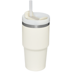 Car-Cup Friendly The Quencher H2.0 Flowstate Tumbler D030T - Double-Wall Vacuum Insulated Travel Tumbler with Straw Detail