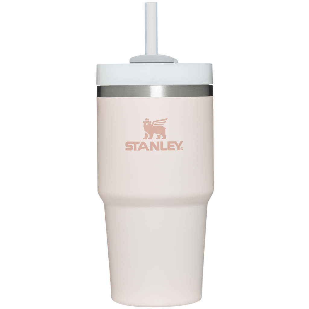 Car-Cup Friendly The Quencher H2.0 Flowstate Tumbler D030T - Double-Wall Vacuum Insulated Travel Tumbler with Straw - Rose Quartz