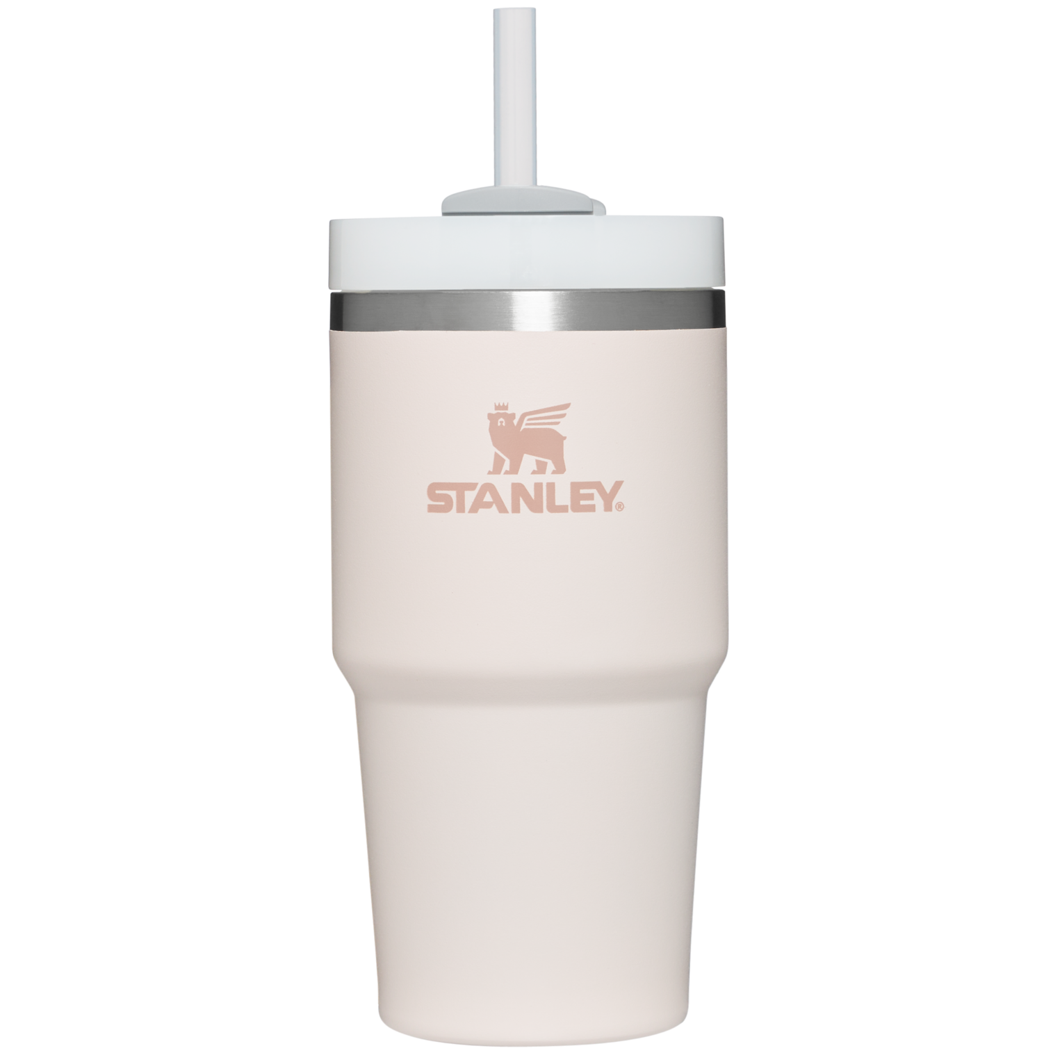 Car-Cup Friendly The Quencher H2.0 Flowstate Tumbler D030T - Double-Wall Vacuum Insulated Travel Tumbler with Straw - Rose Quartz