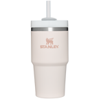 Large Capacity The Quencher H2.0 Flowstate Tumbler | Stanley Create D330L - Double-Wall Vacuum Insulated Travel Tumbler with Straw Detail