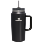 Double-Wall Vacuum The Quencher H2.0 Flowstate Tumbler D033Q - 40oz Large Capacity Car-Cup Friendly Quencher - Black Glow