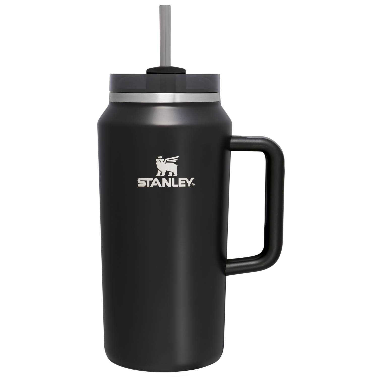 Double-Wall Vacuum The Quencher H2.0 Flowstate Tumbler D033Q - 40oz Large Capacity Car-Cup Friendly Quencher - Black Glow
