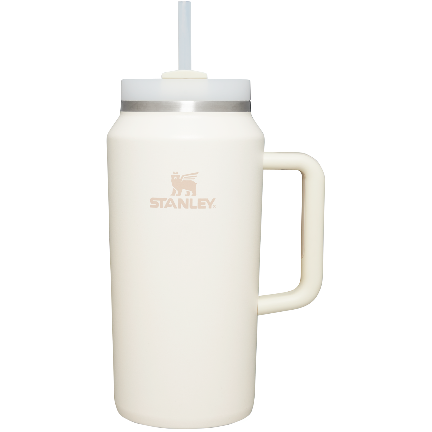 Double-Wall Vacuum The Quencher H2.0 Flowstate Tumbler D033Q - 40oz Large Capacity Car-Cup Friendly Quencher - Cream