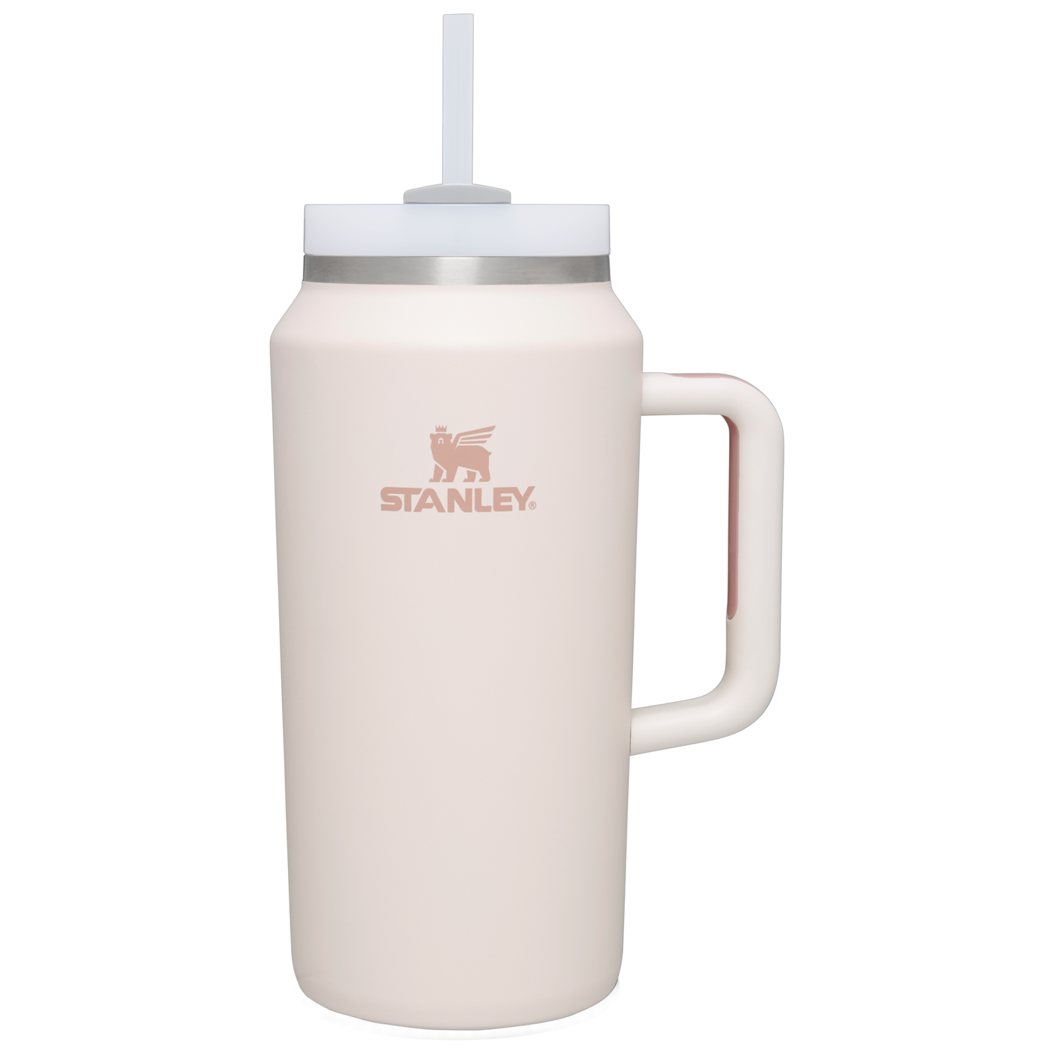 Double-Wall Vacuum The Quencher H2.0 Flowstate Tumbler D033Q - 40oz Large Capacity Car-Cup Friendly Quencher - Rose Quartz