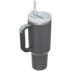 Splash-Resistant FlowState The Quencher H2.0 Flowstate Tumbler  | Stanley Create D332L - 40oz Large Capacity Car-Cup Friendly Quencher Detail