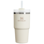 Car-Cup Friendly The Quencher H2.0 Flowstate Tumbler D030T - Double-Wall Vacuum Insulated Travel Tumbler with Straw - Cream 2.0