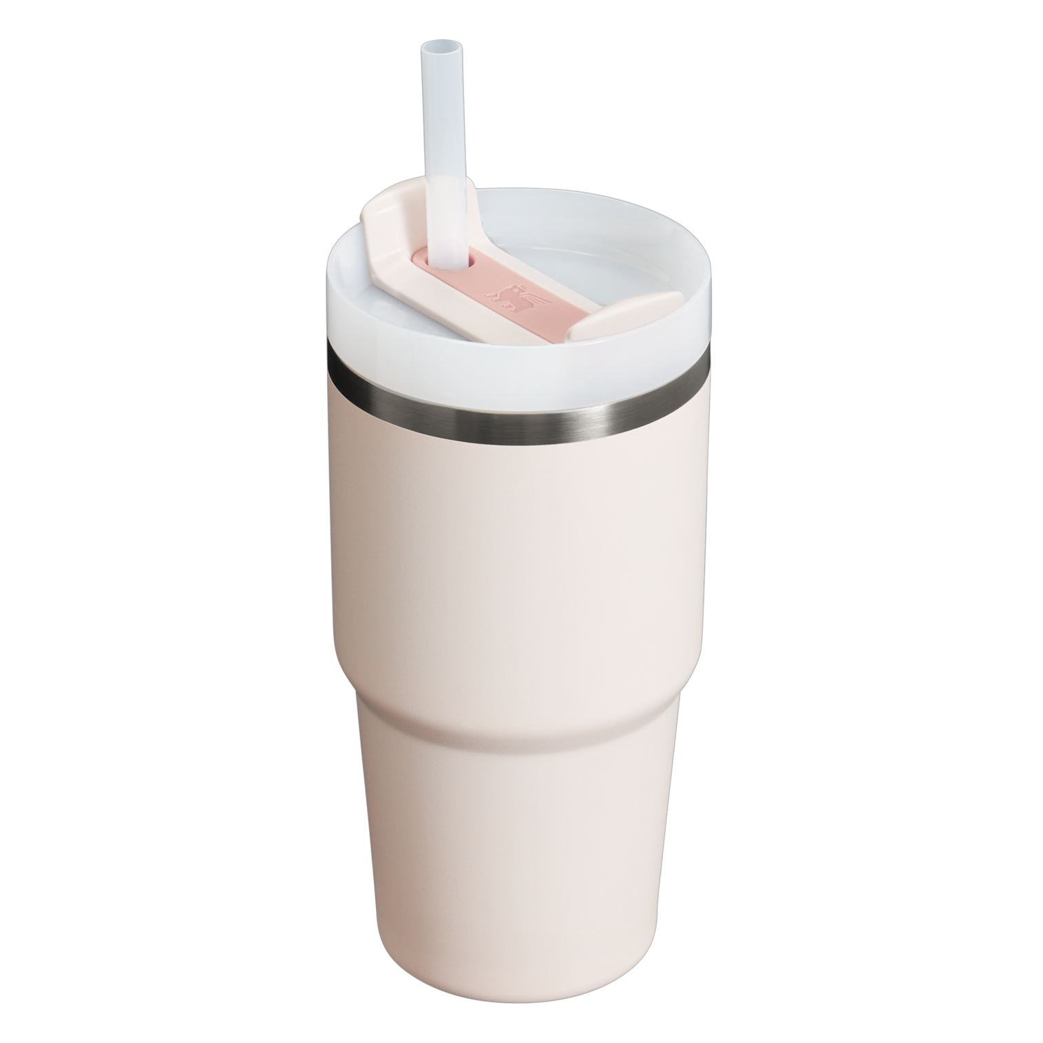 Car-Cup Friendly The Quencher H2.0 Flowstate Tumbler D030T - Double-Wall Vacuum Insulated Travel Tumbler with Straw Detail