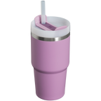 Large Capacity The Quencher H2.0 Flowstate Tumbler | Stanley Create D330L - Double-Wall Vacuum Insulated Travel Tumbler with Straw Detail