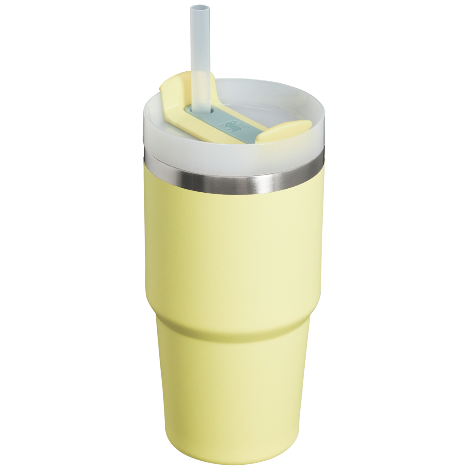 Large Capacity The Quencher H2.0 Flowstate Tumbler | Stanley Create D330L - Double-Wall Vacuum Insulated Travel Tumbler with Straw Detail
