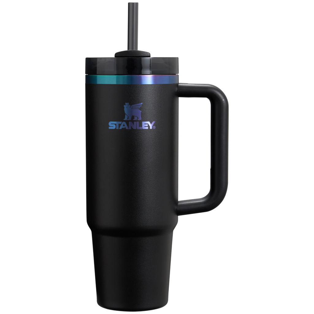 Double-Wall Vacuum The Black Chroma Quencher H2.0 Flowstate Tumbler D107W - Double-Wall Vacuum Insulated Travel Tumbler with Straw - Default Title