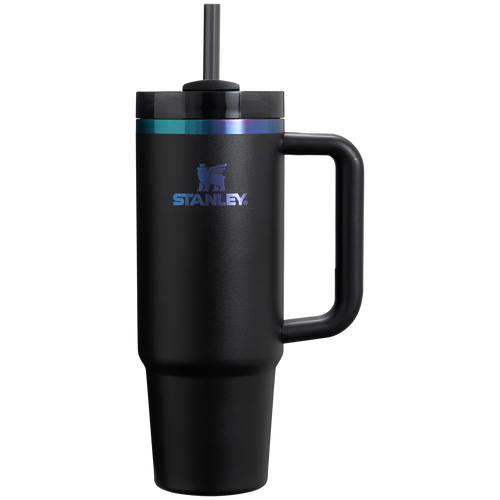 Double-Wall Vacuum The Black Chroma Quencher H2.0 Flowstate Tumbler D107W - Double-Wall Vacuum Insulated Travel Tumbler with Straw - Default Title