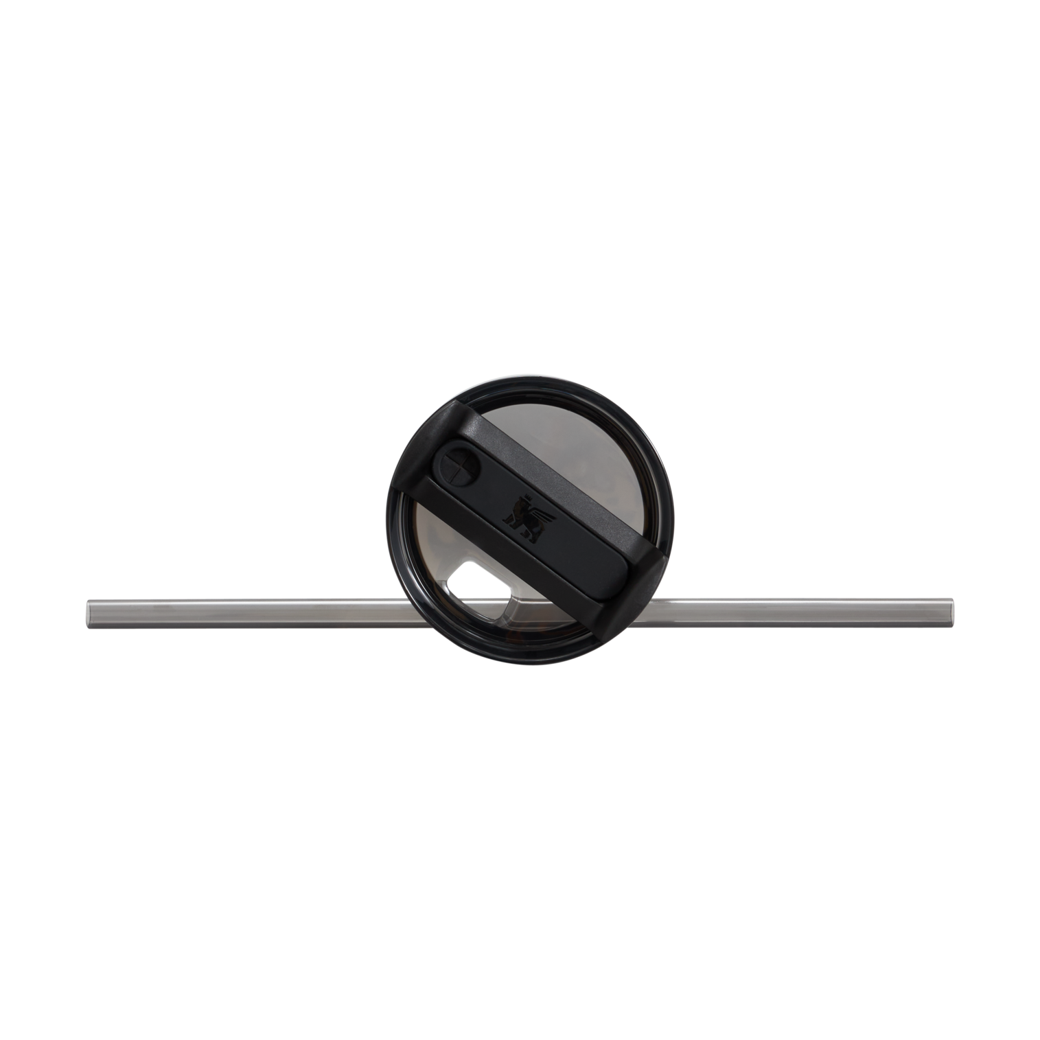 Double-Wall Vacuum The Black Chroma Quencher H2.0 Flowstate Tumbler D107W - Double-Wall Vacuum Insulated Travel Tumbler with Straw Detail