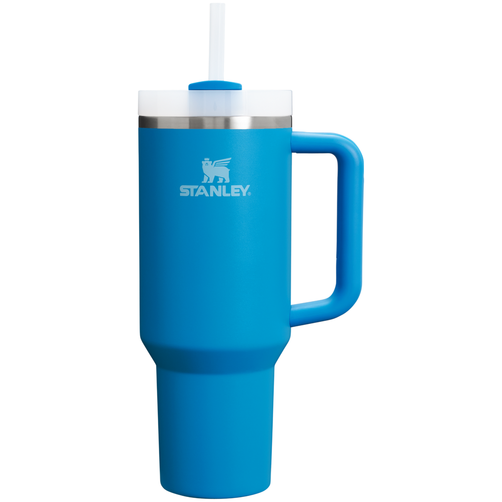 Splash-Resistant FlowState The Quencher H2.0 Flowstate Tumbler  | Stanley Create D332L - 40oz Large Capacity Car-Cup Friendly Quencher Detail