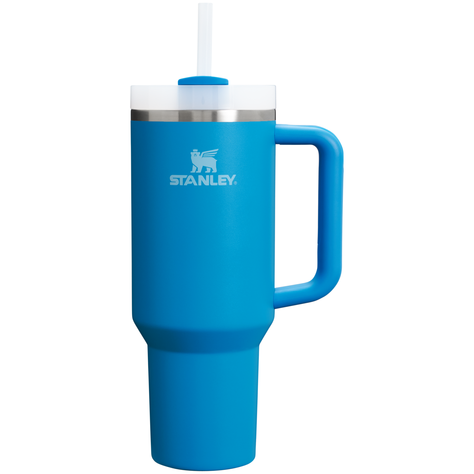 Splash-Resistant FlowState The Quencher H2.0 Flowstate Tumbler  | Stanley Create D332L - 40oz Large Capacity Car-Cup Friendly Quencher Detail