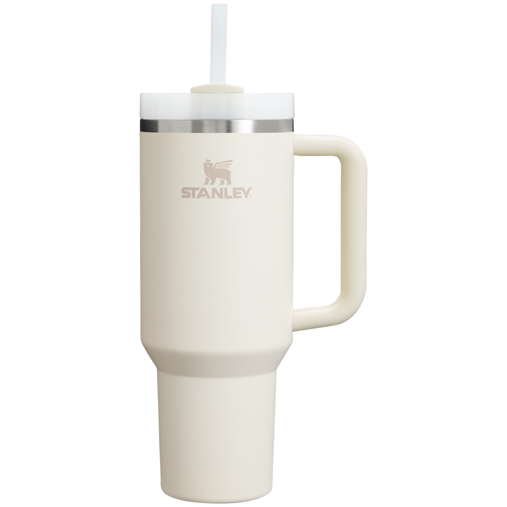Splash-Resistant FlowState The Quencher H2.0 Flowstate Tumbler  | Stanley Create D332L - 40oz Large Capacity Car-Cup Friendly Quencher Detail