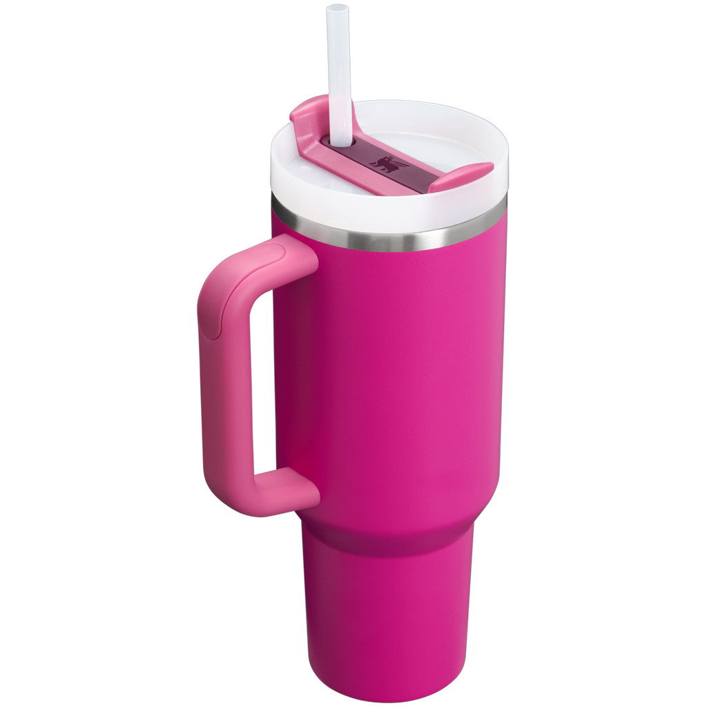 Splash-Resistant FlowState The Quencher H2.0 Flowstate Tumbler  | Stanley Create D332L - 40oz Large Capacity Car-Cup Friendly Quencher Detail