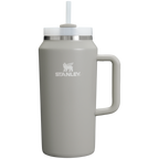 Splash-Resistant FlowState The Quencher H2.0 Flowstate Tumbler D365U - 40oz Large Capacity Car-Cup Friendly Quencher - Ash