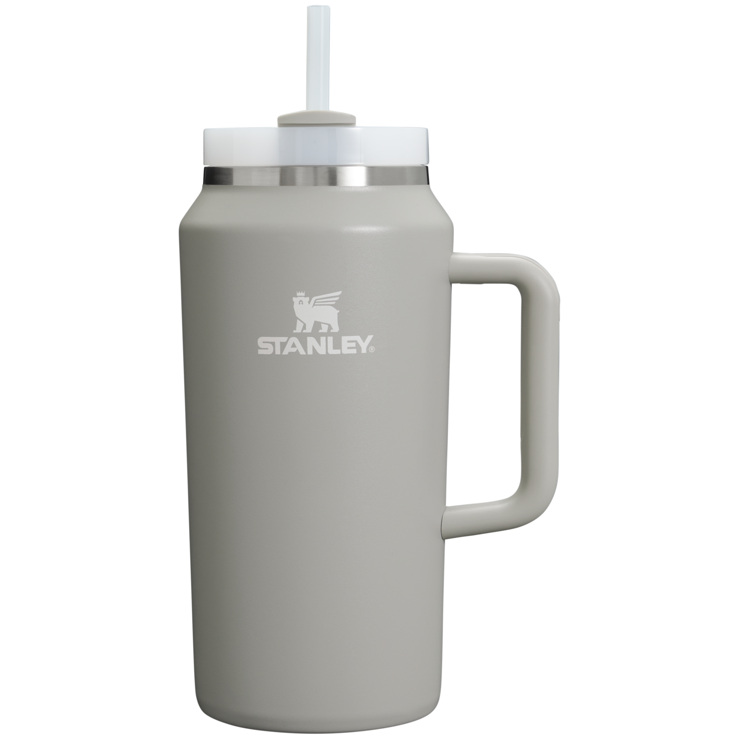 Splash-Resistant FlowState The Quencher H2.0 Flowstate Tumbler D365U - 40oz Large Capacity Car-Cup Friendly Quencher - Ash
