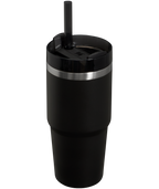 Splash-Resistant FlowState The Quencher H2.0 Flowstate Tumbler  | Stanley Create D329E - 40oz Large Capacity Car-Cup Friendly Quencher Detail