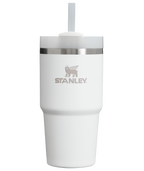 Large Capacity The Quencher H2.0 Flowstate Tumbler | Stanley Create D330L - Double-Wall Vacuum Insulated Travel Tumbler with Straw - Frost