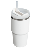 Large Capacity The Quencher H2.0 Flowstate Tumbler | Stanley Create D330L - Double-Wall Vacuum Insulated Travel Tumbler with Straw Detail