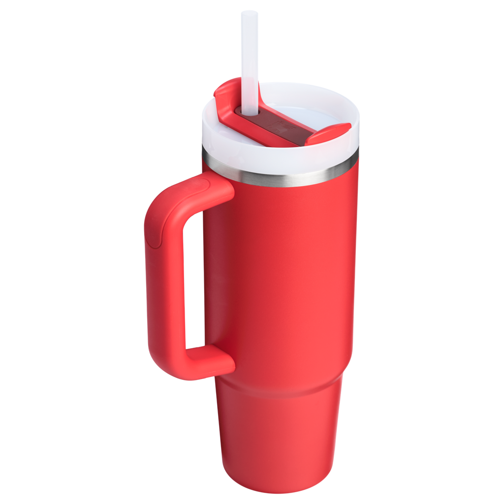 Car-Cup Friendly The Quencher H2.0 Flowstate Tumbler D030T - Double-Wall Vacuum Insulated Travel Tumbler with Straw Detail