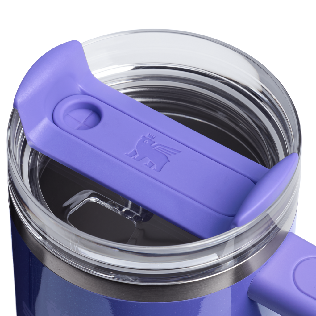 Car-Cup Friendly The Quencher H2.O Flowstate Tumbler with Handle | Stanley Create D309N - 40oz Large Capacity Car-Cup Friendly Quencher Detail