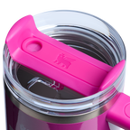 Car-Cup Friendly The Quencher H2.O Flowstate Tumbler with Handle | Stanley Create D309N - 40oz Large Capacity Car-Cup Friendly Quencher Detail