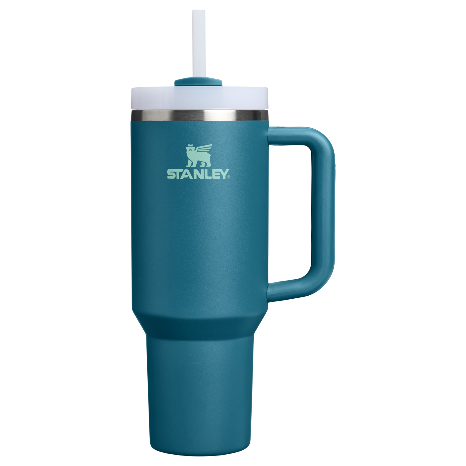 Double-Wall Vacuum The Quencher H2.0 Flowstate Tumbler D050X - FlowState 3-Position Lid Insulated Travel Mug - Coastal Teal