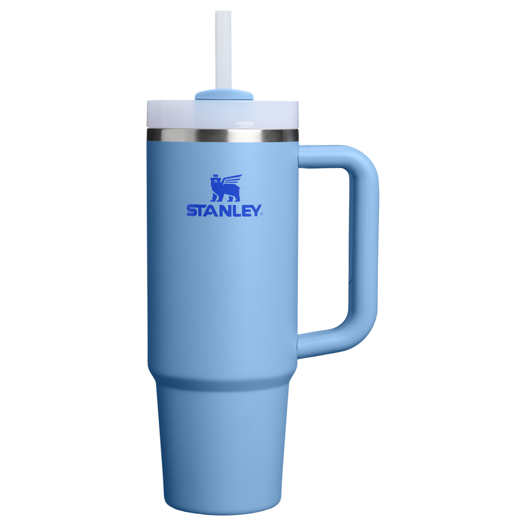 Insulated Travel The Quencher H2.0 Flowstate Tumbler | Stanley Create D331C - FlowState 3-Position Lid Insulated Travel Mug - Blue Sky