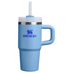 Splash-Resistant FlowState The Quencher H2.O Flowstate Tumbler D068Z - Premium Stainless Steel Straw Cup for All-Day Hydration - Blue Sky