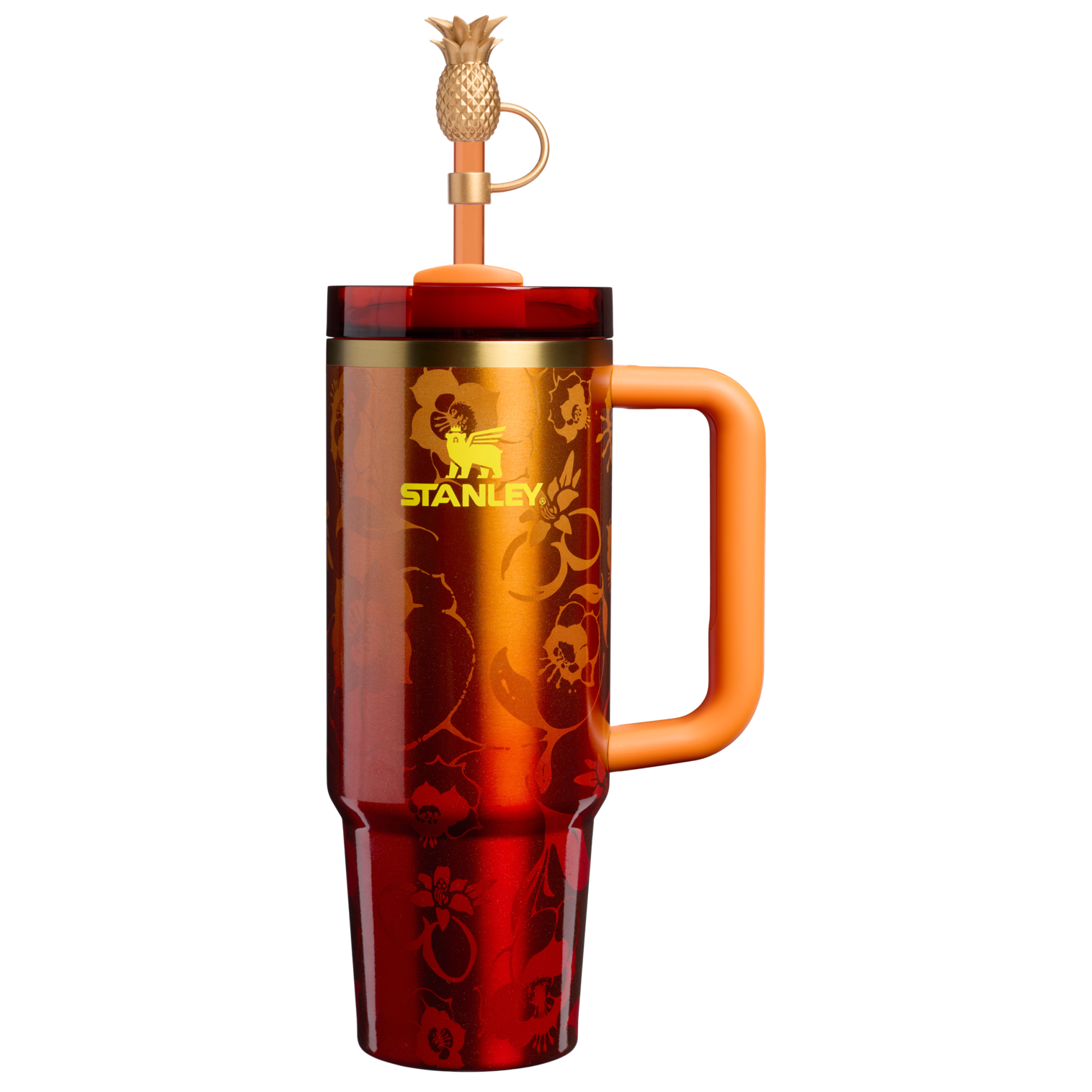 Large Capacity The Stanley 1913 x Karol G Quencher H2.0 Flowstate Tumbler D276V - Premium Stainless Steel Straw Cup for All-Day Hydration - 30oz | KAROL G FLOR