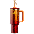 Car-Cup Friendly The Stanley 1913 x Karol G Quencher H2.0 Flowstate Tumbler D275T - Premium Stainless Steel Straw Cup for All-Day Hydration - 40oz | KAROL G FLOR