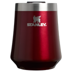 Elegant Stemless The Reserve Wine Tumbler D125V - Reserve Collection Stainless Steel Whiskey Cup - Garnet Shine