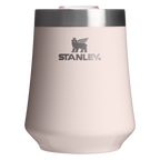 Elegant Stemless The Reserve Wine Tumbler D125V - Reserve Collection Stainless Steel Whiskey Cup - Rose Quartz Gloss