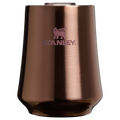 Vacuum Insulated Wine The Reserve Wine Tumbler | Stanley Create D302P - Elegant Stemless Vacuum Insulated Wine Tumbler - Cream Gloss