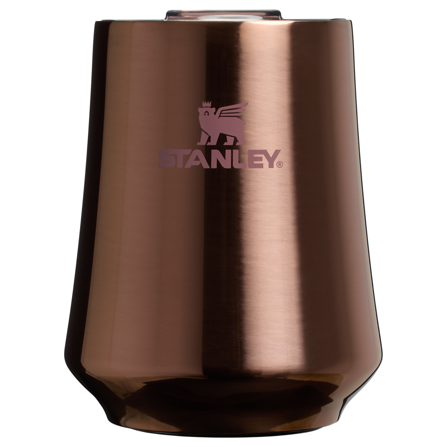 Vacuum Insulated Wine The Reserve Wine Tumbler | Stanley Create D302P - Elegant Stemless Vacuum Insulated Wine Tumbler - Cream Gloss