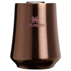 Elegant Stemless The Reserve Wine Tumbler D125V - Reserve Collection Stainless Steel Whiskey Cup - Polished Rose Gold